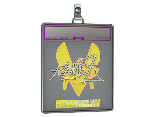 Sticker Slab FlameZ Holo Copenhagen 2024