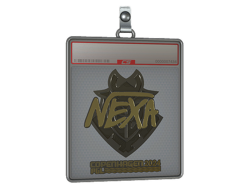 Sticker Slab nexa Gold Copenhagen 2024