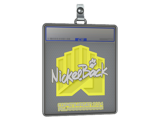 Sticker Slab NickelBack Copenhagen 2024