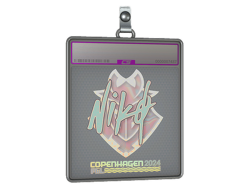 Sticker Slab NiKo Holo Copenhagen 2024