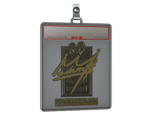 Sticker Slab adamS Gold Copenhagen 2024