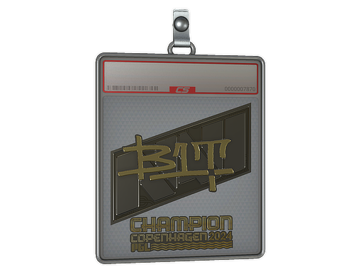 Sticker Slab b1t Gold, Champion Copenhagen 2024