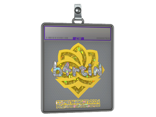 Sticker Slab b4rtiN Glitter Copenhagen 2024