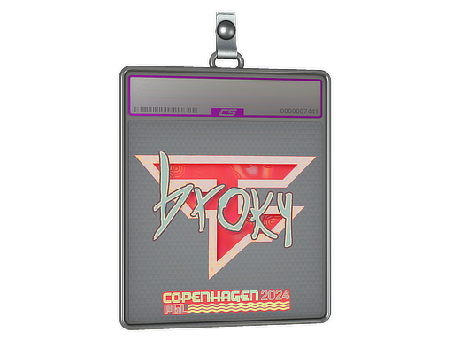 Sticker Slab broky Holo Copenhagen 2024