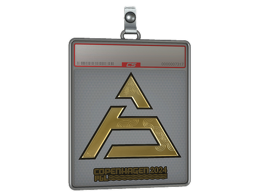 Sticker Slab SAW Gold Copenhagen 2024