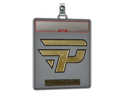 Sticker Slab paiN Gaming Gold Copenhagen 2024