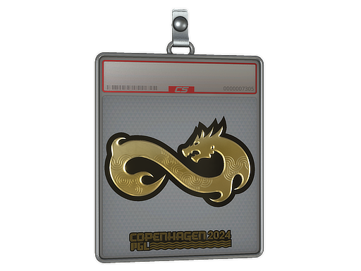 Sticker Slab Eternal Fire Gold Copenhagen 2024