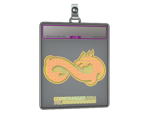 Sticker Slab Eternal Fire Holo Copenhagen 2024