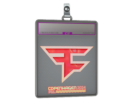 Sticker Slab FaZe Clan Holo Copenhagen 2024