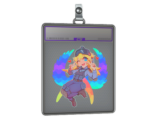 Sticker Slab Kawaii CT Holo