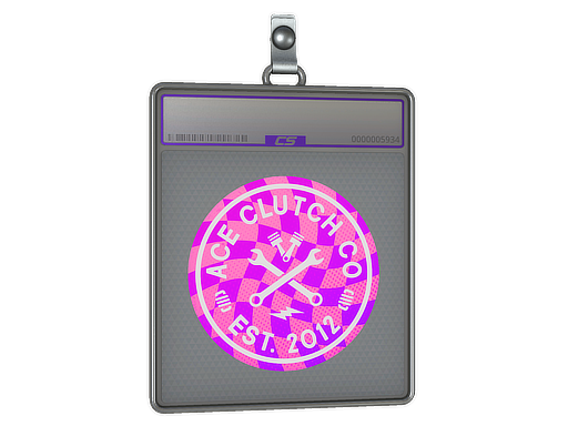 Sticker Slab Ace Clutch Co. Holo