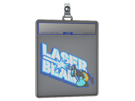 Sticker Slab Laser Beam