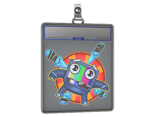 Sticker Slab TV On Mirage