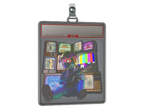 Sticker Slab TV Installation Lenticular