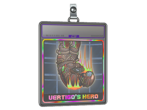Sticker Slab Vertigo's Hero Holo