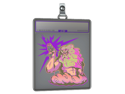 Sticker Slab Zeusception Holo