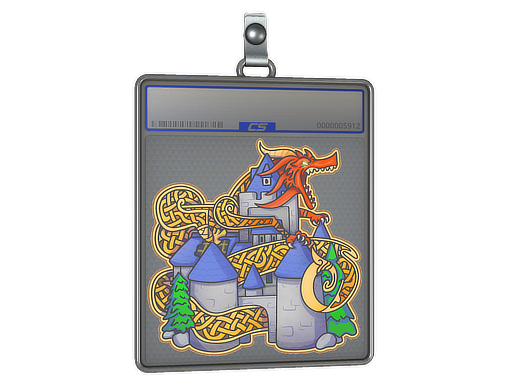Sticker Slab Dragon's Keep