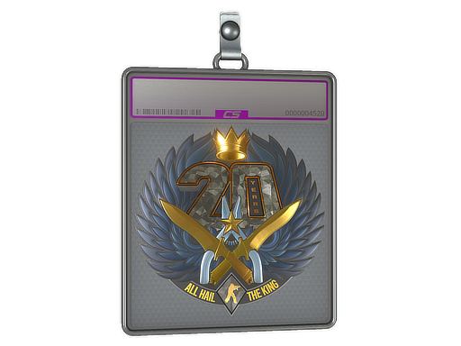 Sticker Slab All Hail the King