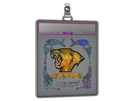 Sticker Slab Lynn Vision Holo Austin 2025