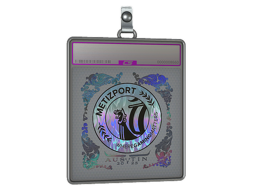 Sticker Slab Metizport Holo Austin 2025