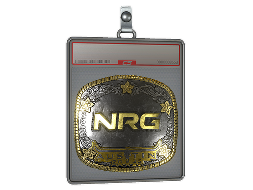 Sticker Slab NRG Gold Austin 2025