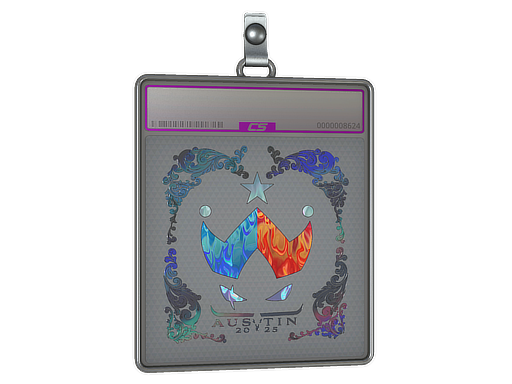 Sticker Slab Wildcard Holo Austin 2025