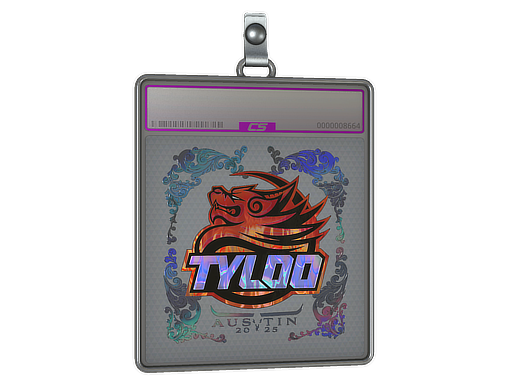 Sticker Slab TYLOO Holo Austin 2025