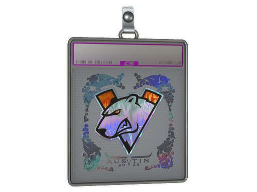 Sticker Slab Virtus.Pro Holo Austin 2025