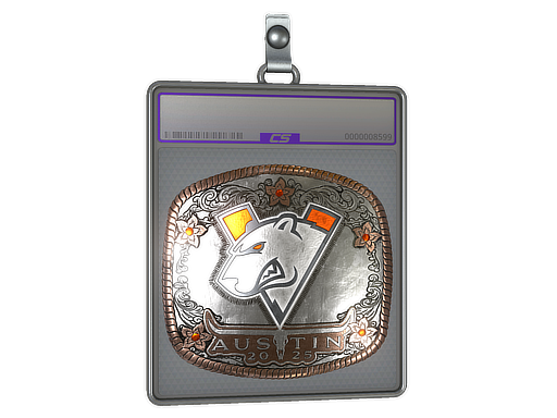 Sticker Slab Virtus.Pro Foil Austin 2025