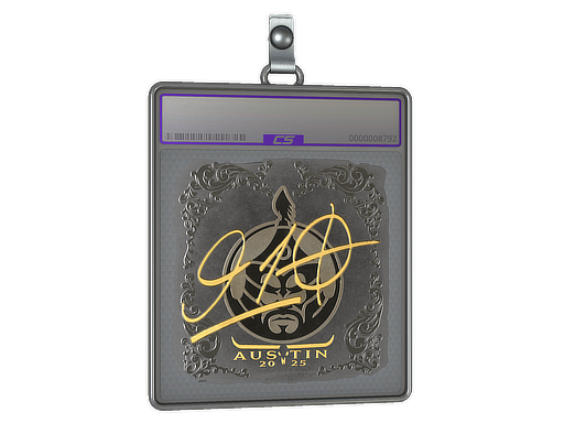 Sticker Slab 910 Foil Austin 2025