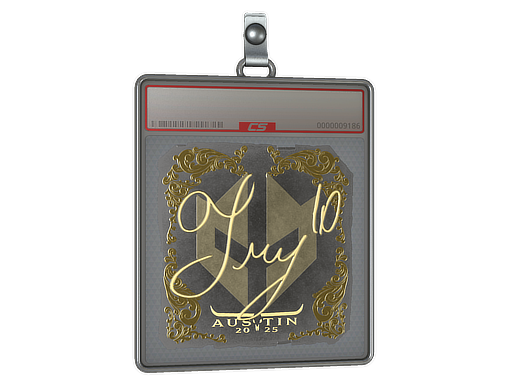 Sticker Slab TRY Gold Austin 2025