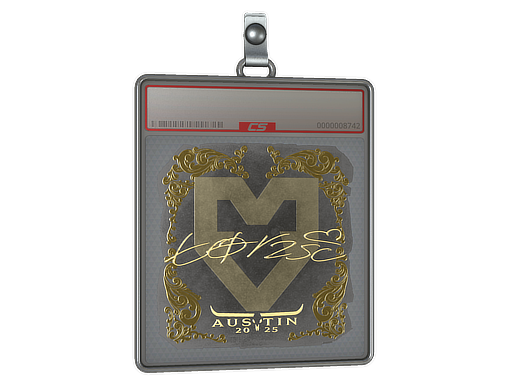 Sticker Slab torzsi Gold Austin 2025