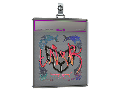 Sticker Slab tN1R Holo Austin 2025