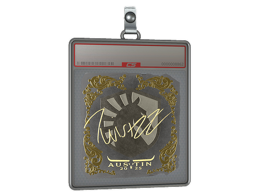 Sticker Slab Twistzz Gold Austin 2025