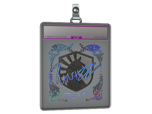 Sticker Slab Twistzz Holo Austin 2025