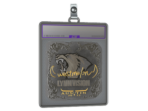 Sticker Slab westmelon Foil Austin 2025