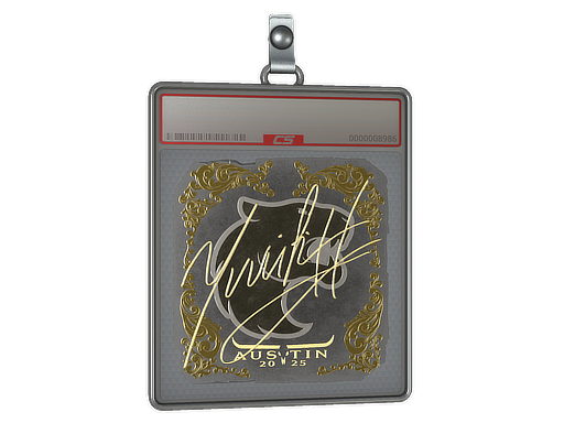 Sticker Slab yuurih Gold Austin 2025