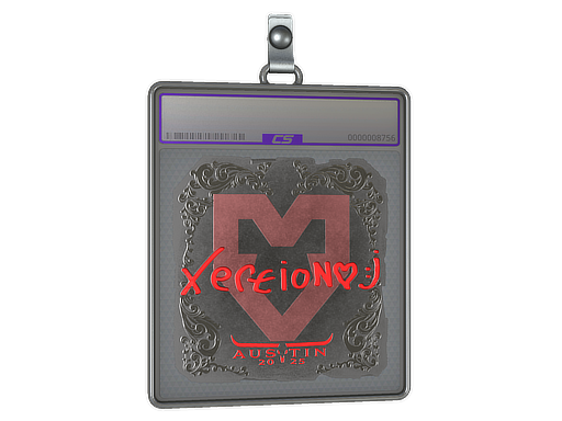 Sticker Slab xertioN Foil Austin 2025