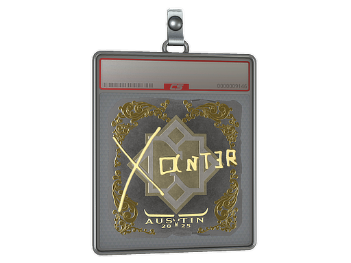 Sticker Slab Xant3r Gold Austin 2025