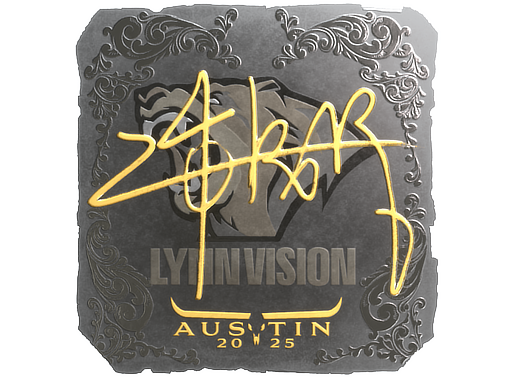 Sticker | z4KR (Foil) | Austin 2025