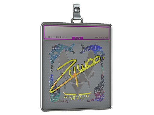 Sticker Slab ZywOo Holo Austin 2025