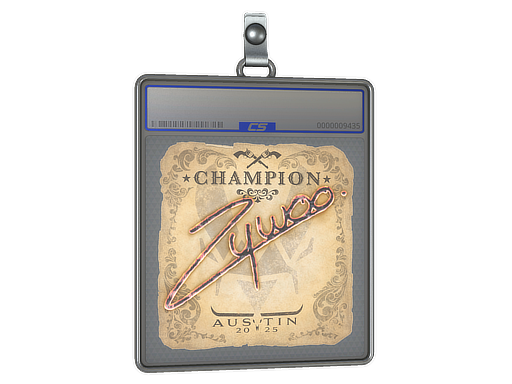 Sticker Slab ZywOo Champion Austin 2025
