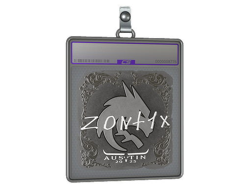 Sticker Slab zont1x Foil Austin 2025