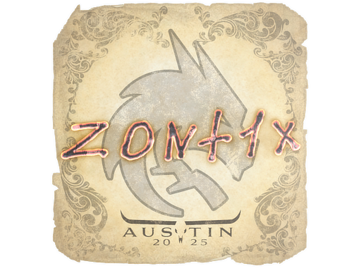Sticker | zont1x | Austin 2025