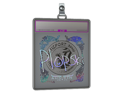 Sticker Slab Plopski Holo Austin 2025