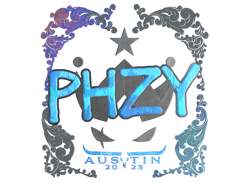 Sticker | phzy (Holo) | Austin 2025