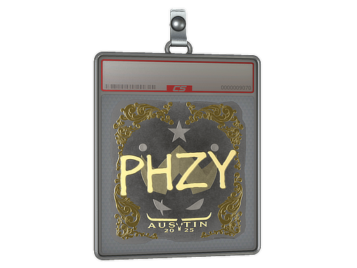 Sticker Slab phzy Gold Austin 2025