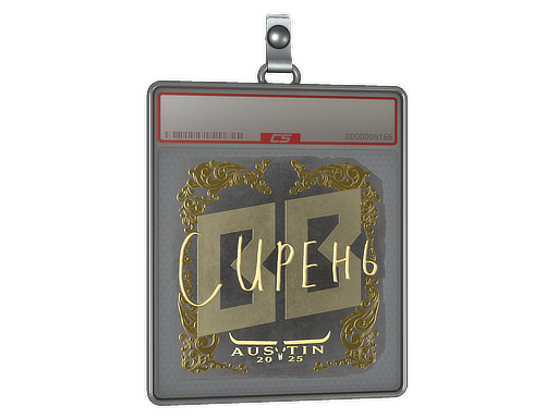 Sticker Slab S1ren Gold Austin 2025