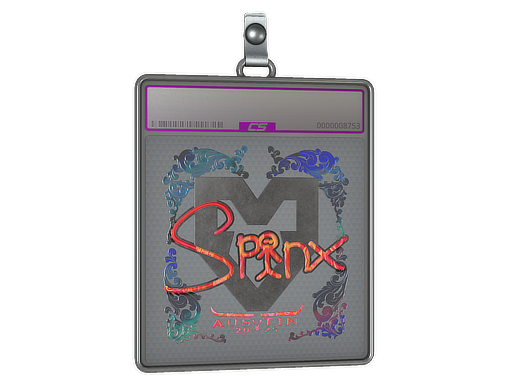 Sticker Slab Spinx Holo Austin 2025