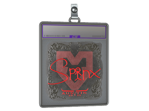 Sticker Slab Spinx Foil Austin 2025